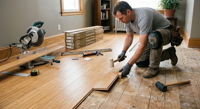 Bamboo Flooring Installation in San Diego, CA