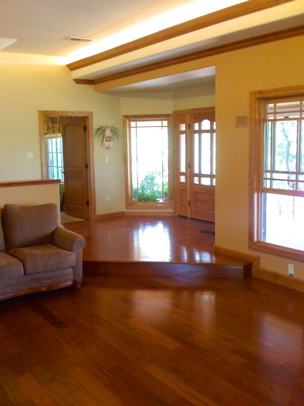 Cherry Floor Installation in La Jolla, CA