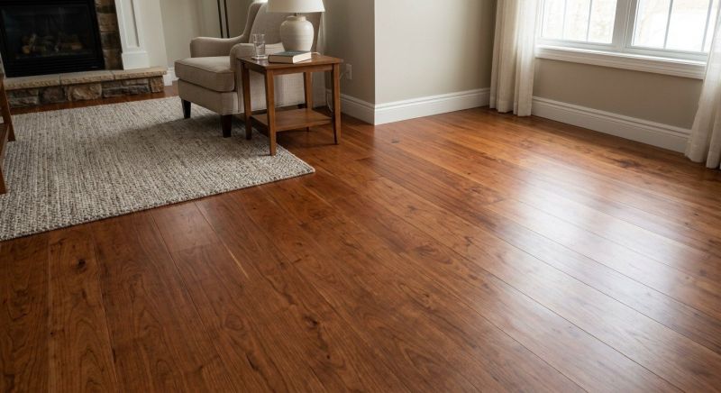 Cherry Floor Installation in National City, CA