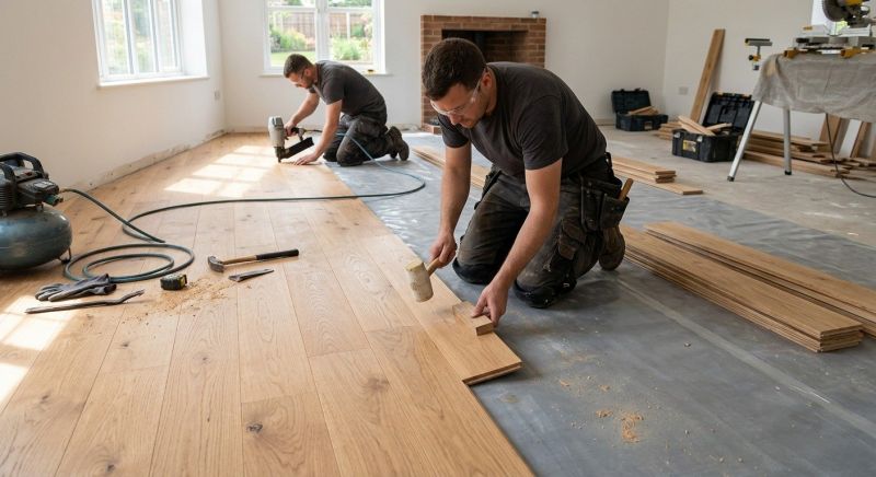 Hardwood Floor Installation in Jamul, CA
