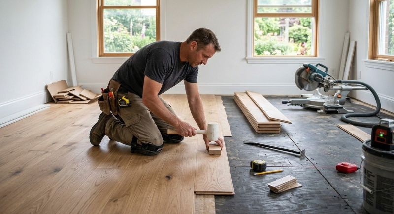 Hardwood Floor Installation in Lemon Grove, CA