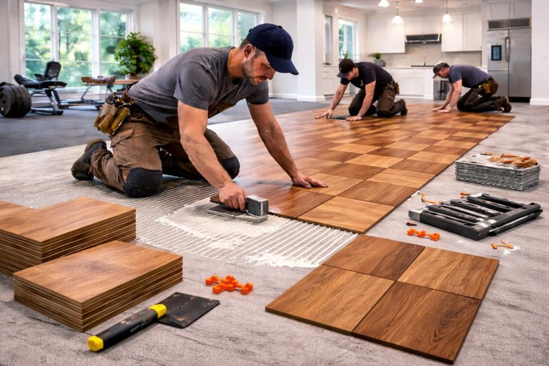 Hardwood Floor Installation in San Diego, CA