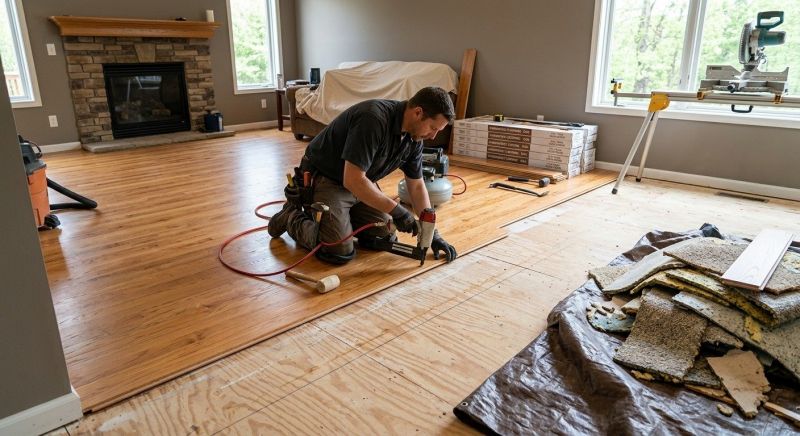 Hardwood Floor Installation in National City, CA