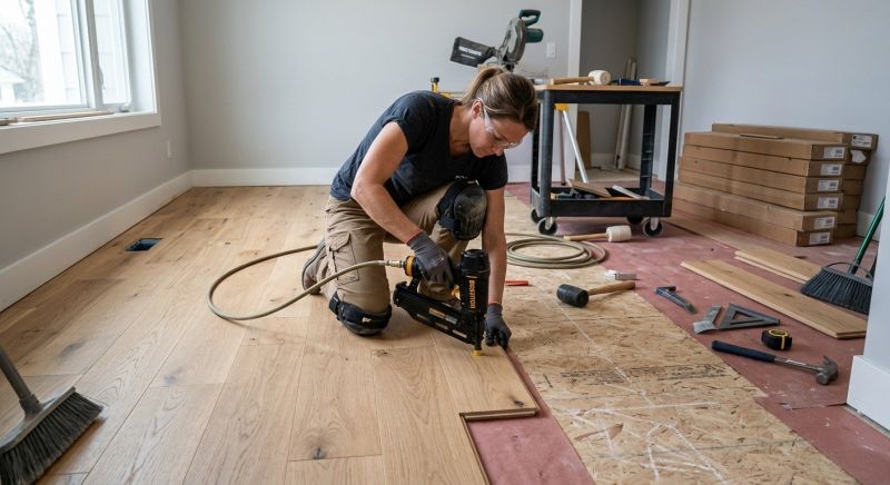 Hardwood Floor Installation in National City, CA