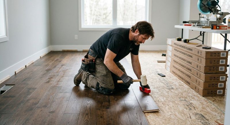 Hardwood Floor Installation in San Diego County, CA