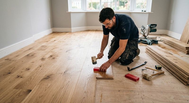 Hardwood Floor Installation in Solana Beach, CA