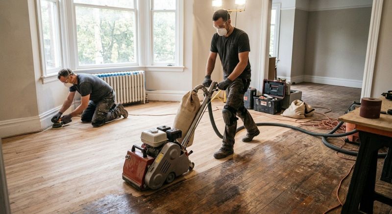 Hardwood Floor Renovation in San Diego, CA