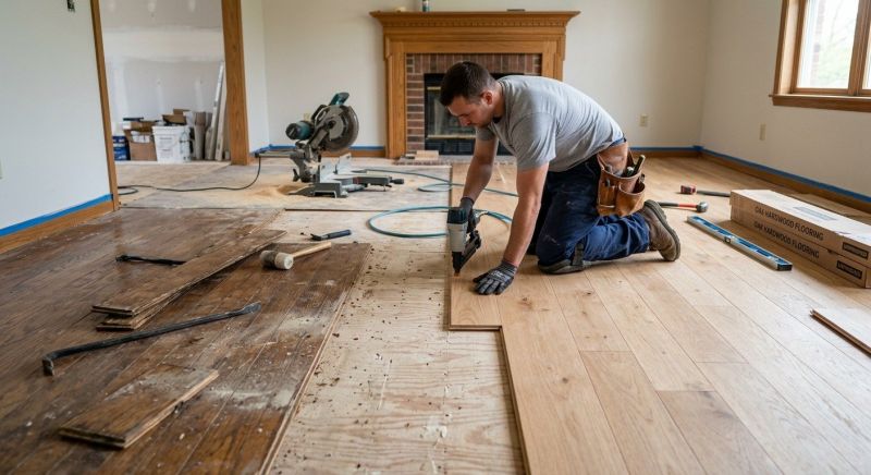 Hardwood Replacement in Encinitas, CA