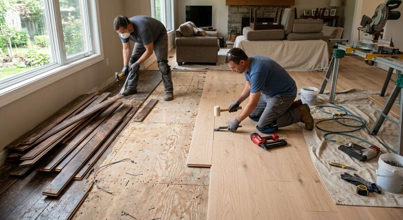 Hardwood Replacement in San Diego County, CA