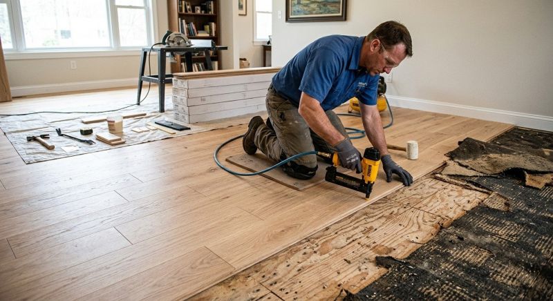 Hardwood Replacement in Solana Beach, CA