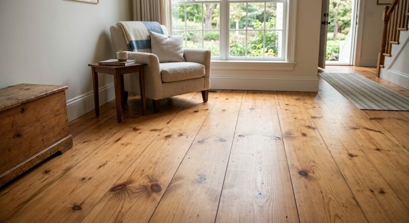 Pine Floor Installation in San Diego, CA