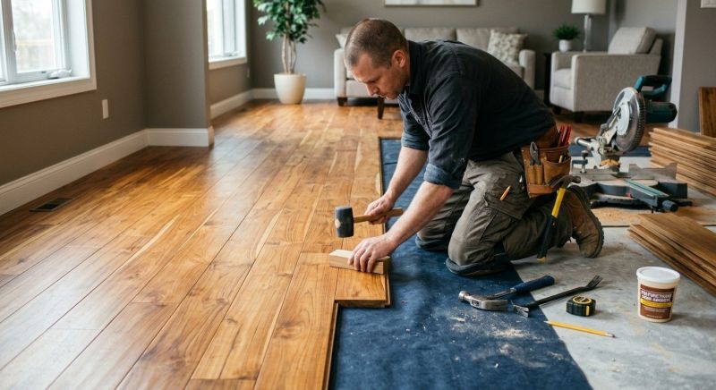 Teak Flooring Installation in San Diego, CA