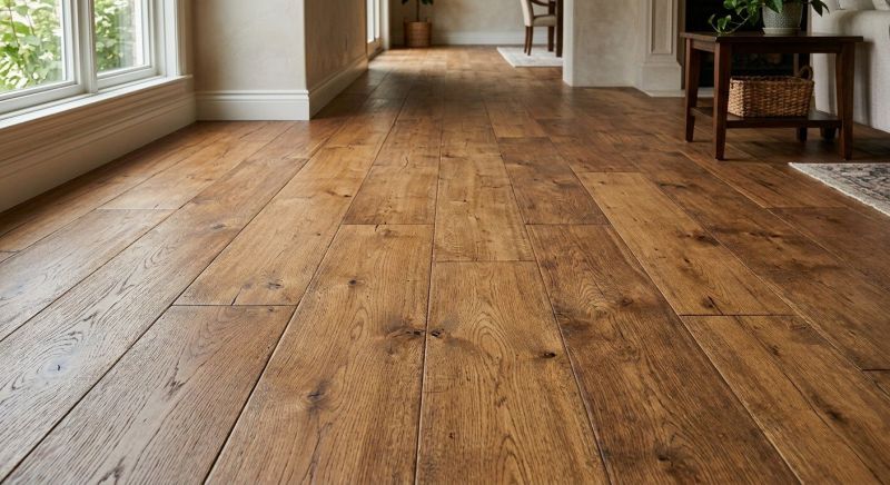 Wide Plank Floor Installation in San Diego, CA