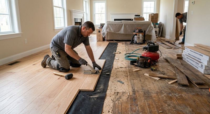 Wood Floor Replacement in Lakeside, CA