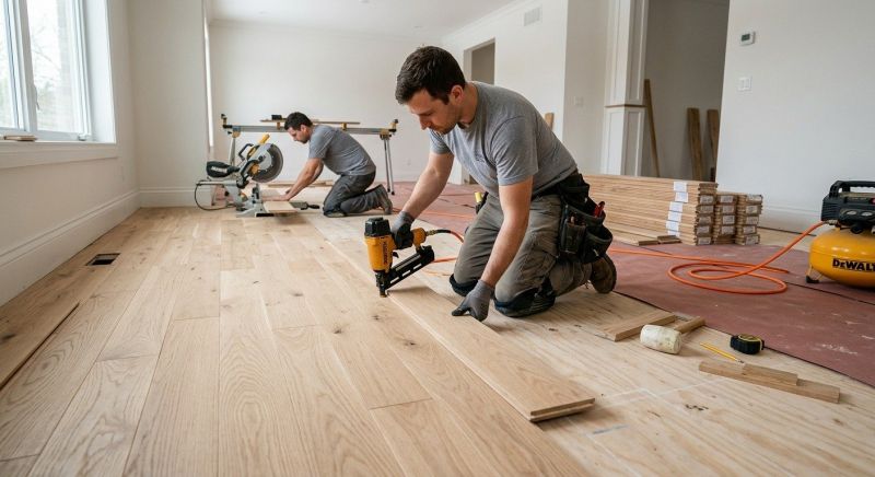 Wood Floor Replacement in Ramona, CA