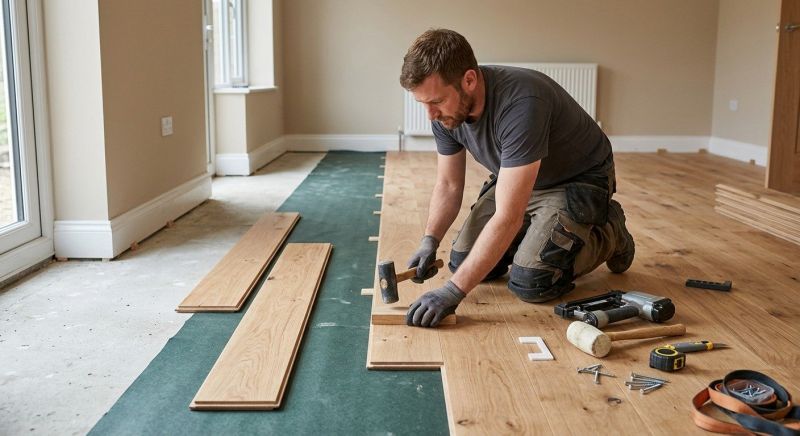 Wood Floor Replacement in Vista, CA