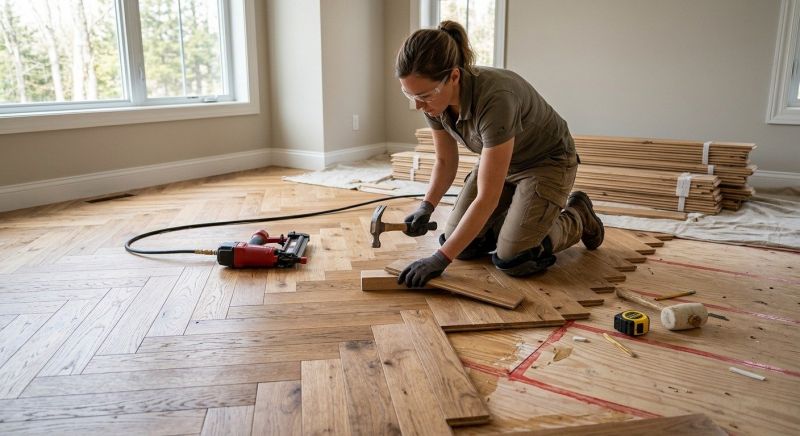 Wood Flooring Installation in Encinitas, CA