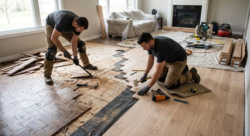 Wood Flooring Installation in Lakeside, CA