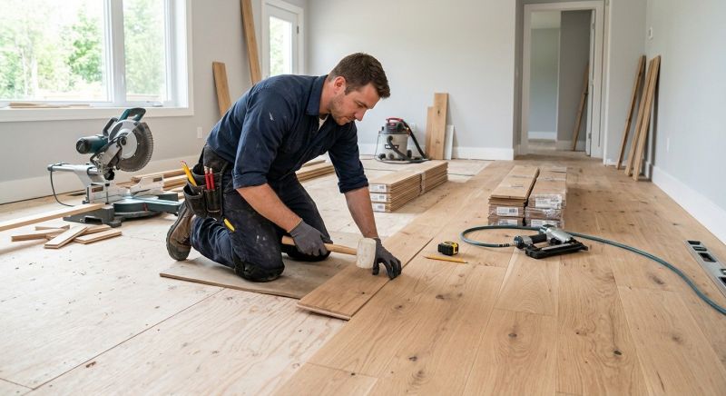Wood Flooring Installation in Rancho Santa Fe, CA